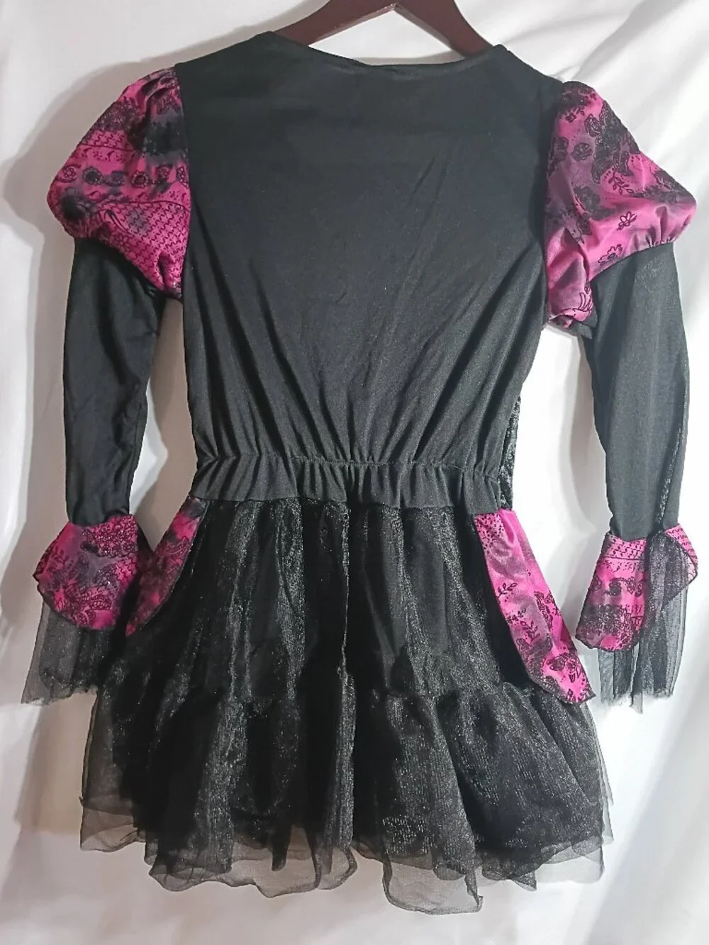Costume Girls Pink and Black Costume Dress Size Girls XL